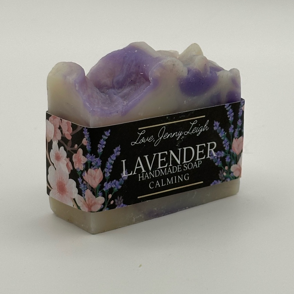 Lavender “Love, Jenny Leigh” Calming Luxury Artisan Soap